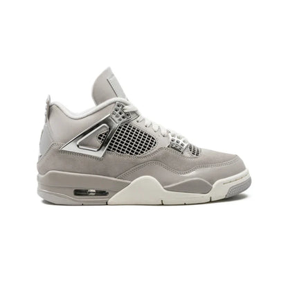 Nike Air Jordan 4 Frozen Light Gray Suede