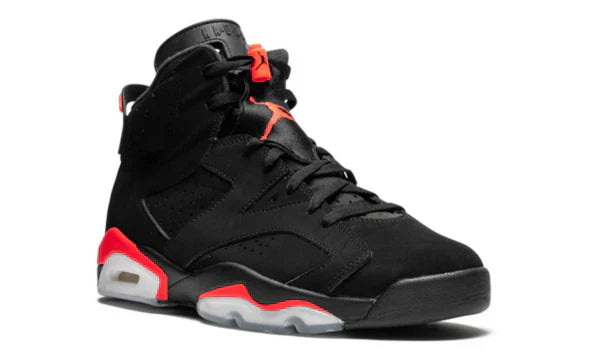 Nike Air Jordan 6 Retro Black Orange Velvet Leather