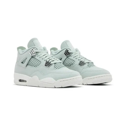 Nike Air Jordan 4 Pastel Mint Green Leather