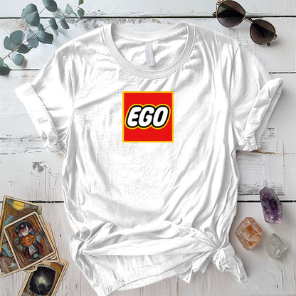 Ego T-Shirt Mockup White