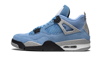 Nike Air Jordan 4 Blue Black Suede 04