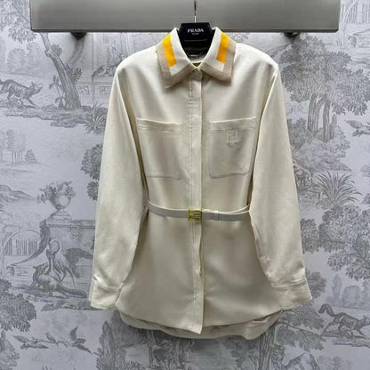 FF Beige Cotton Go-to Jacket