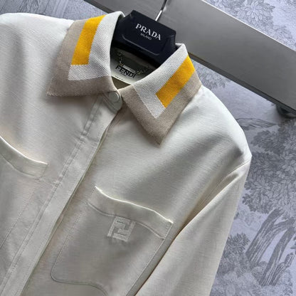 FF Beige Cotton Go-to Jacket