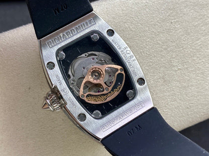 RM 007 Diamond Black Rubber