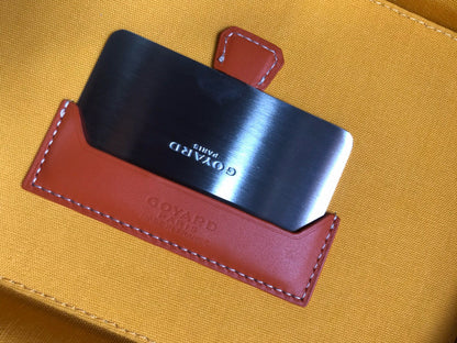 Goyard Muse Vanity Case Orange Leather 52