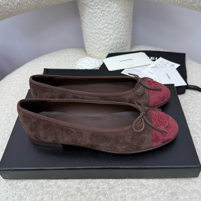 CC 25A Ballet Flat Suede
