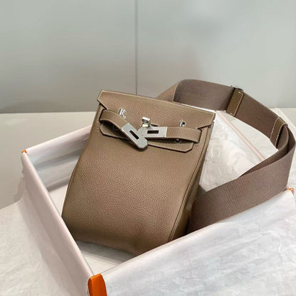 HM Hac a Dos GM Backpack Etoupe Togo Calfskin