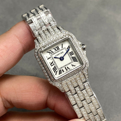 Cartier Panthère de Cartier 22mm Diamond Silver Dial