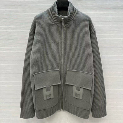 HM 25 Jacket Grey Wool 02649