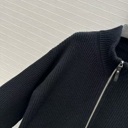 HM 25 Jacket Black Wool 02659