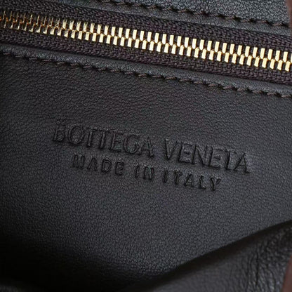 BV 25 Hop Bag Dark Brown Suede