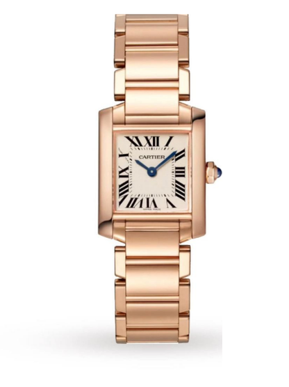 Cartier Tank Francaise Rose Gold Watch