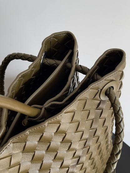 Bottega Veneta 2026 Andiamo Bag 42cm Muddy Brown Nappa Leather