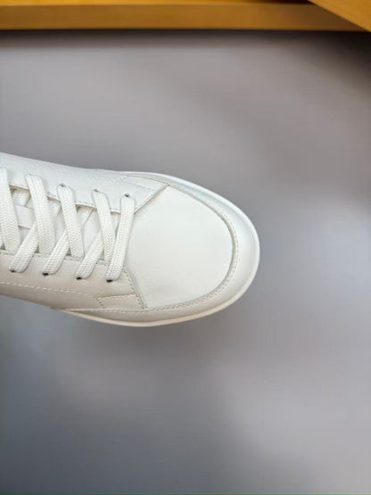Burberry 2026 Check Cuff Sneaker White Leather
