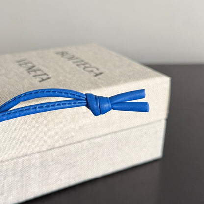 Bottega Veneta Rabbit Charm Blue Lambskin