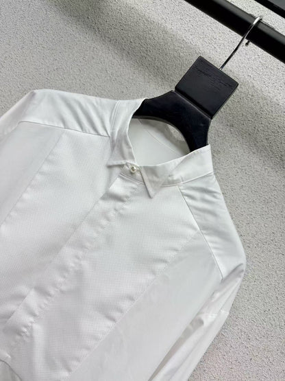Chanel 2026 Shirt White Cotton 323992