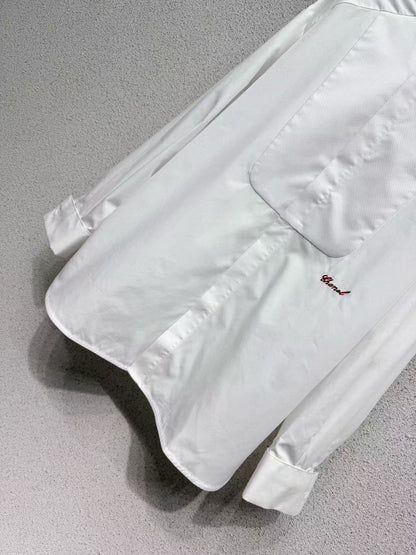 Chanel 2026 Shirt White Cotton 323992