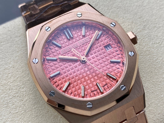 Audemars Piguet Royal Oak Selfwinding 34mm Pink Dial