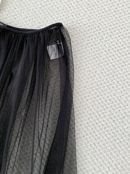 Chanel 2026 Mesh Long Skirt