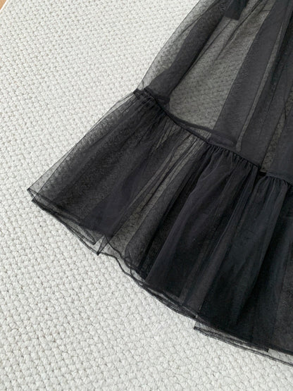 Chanel 2026 Mesh Long Skirt