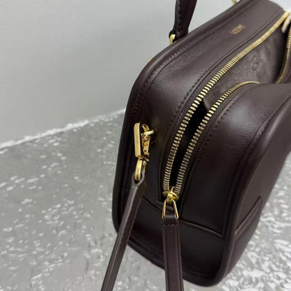 Loewe 2026 Amazona 180 Bag 24cm Brown Soft Calfskin