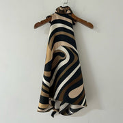 Pucci 2026 Top Black Mix Colors Silk