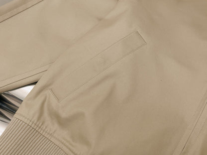 Bottega Veneta 2026 Blouson Jacket Beige Cotton