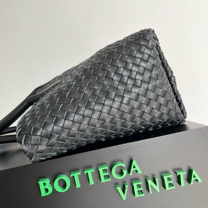 Bottega Veneta 2026 Cabat Tote Bag 51cm Black Lambskin
