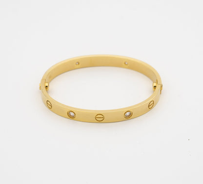 LOVE BRACELET 6.1MM 4 DIAMONDS