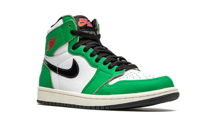 Nike Air Jordan 1 Green White Black Cowhide