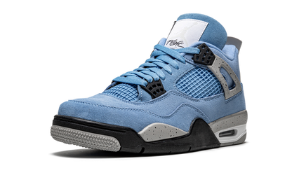 Nike Air Jordan 4 Blue Black Suede 04