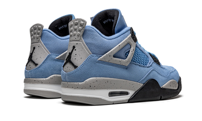 Nike Air Jordan 4 Blue Black Suede 04