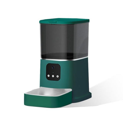 Distributeur automatique croquette pour chat avec caméra vidéo