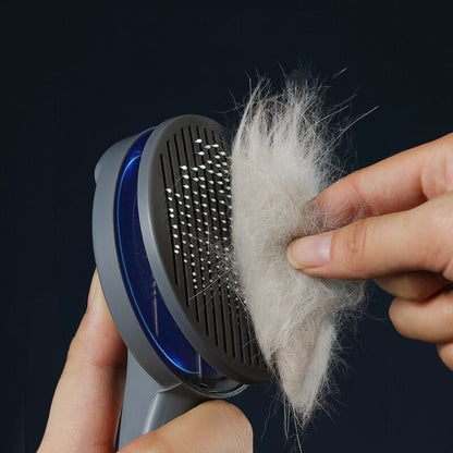 IKEO - Brosse toilettage démêlante et massante