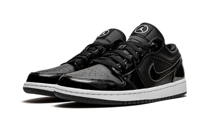 Nike Air Jordan 1 Black Patent Leather Cowhide 02
