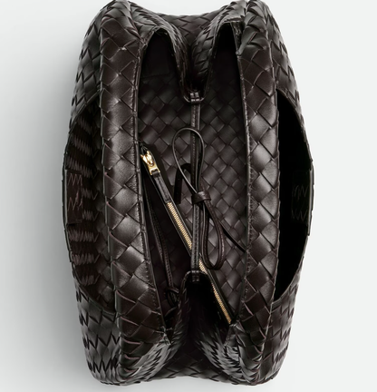 BV Campana Bag 39cm Coffee Lambskin