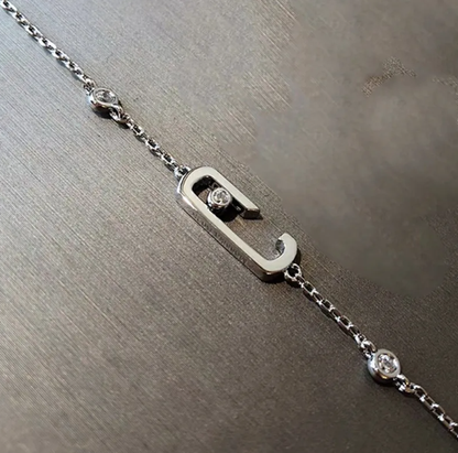 MOVE UNO OPEN DIAMOND BRACELET