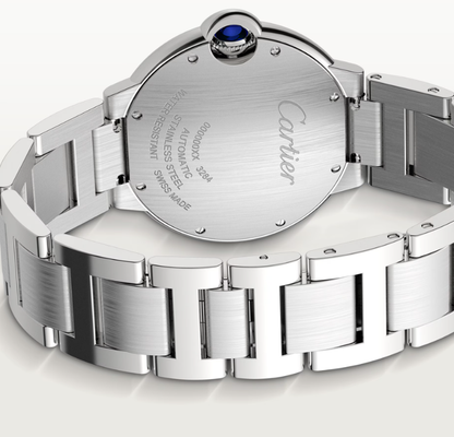 Cartier Ballon Bleu De Cartier 36mm Diamond Stainless Steel Case