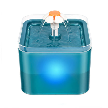 NIGHTY - Fontaine à eau automatique 2L avec éclairage LED