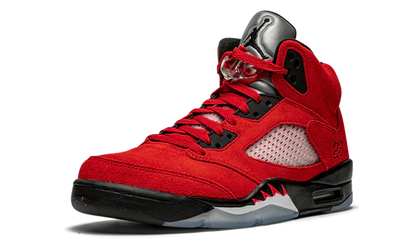 Nike Air Jordan 5 Retro Bull Red Black Suede