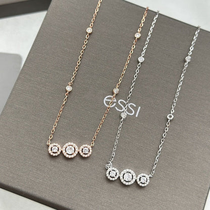 JOY TRILOGY DIAMOND NẸCKLACE