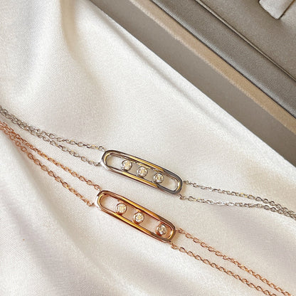 MOVE CLASSIQUE 3 DIAMONDS BRACELET