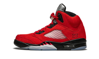 Nike Air Jordan 5 Retro Bull Red Black Suede