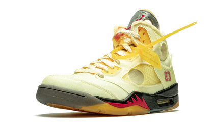 Nike Air Jordan 5 Retro Light Yellow Black Suede