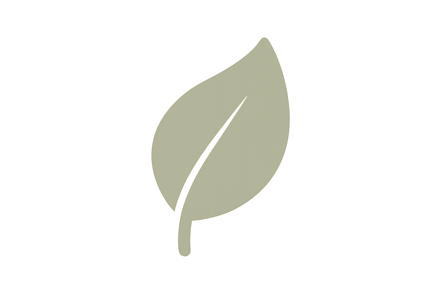 A simple leaf icon with this colour code #c5c4b0 make it simple with no background