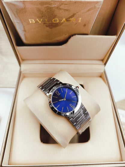 Bulgari 33mm Stainless Steel Case