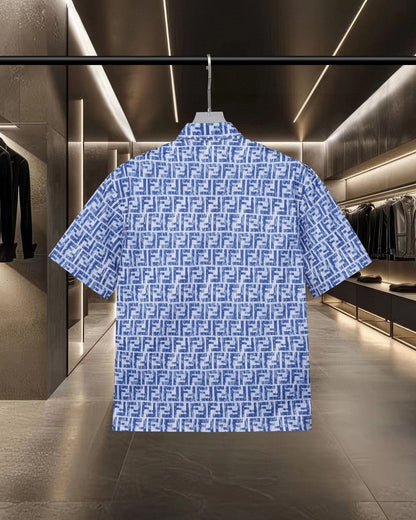 Fendi 2026 Men's Short-Sleeve Shirt Cashmere 801532