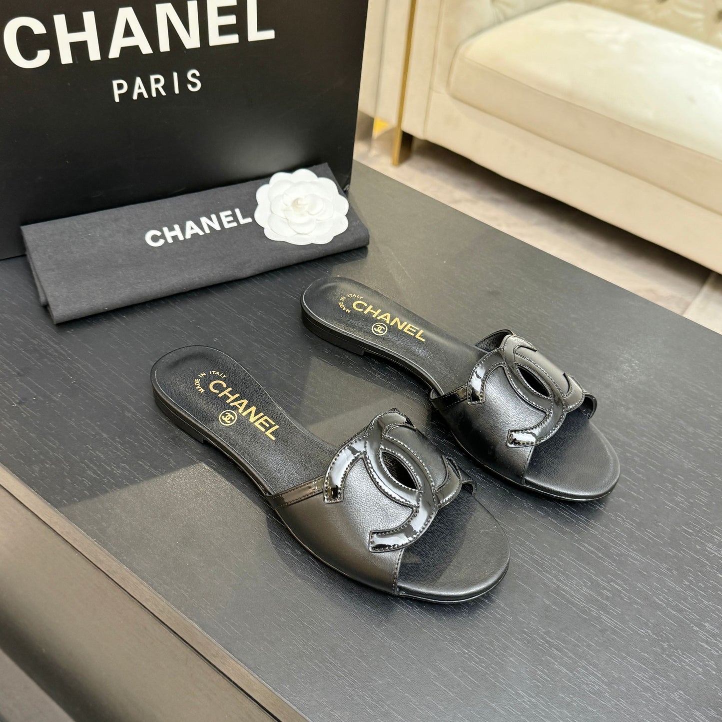 Chanel 2026 Sandal Lambskin
