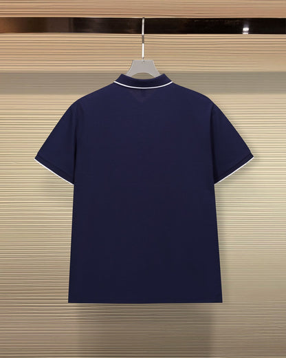Fendi 2026 Men's Short-Sleeve Polo Shirt Cotton Polyester Fiber 740511