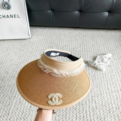 Chanel Lace Visor Hat 299888